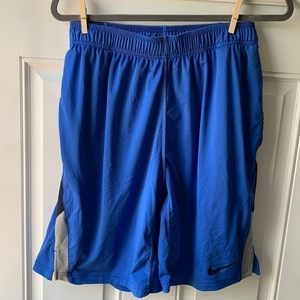 Men Nike Athletic Shorts‎ Size Large Blue